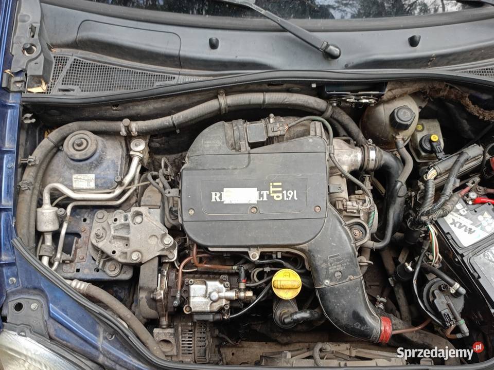 Renault Kangoo 19 dti 2001 r Kombi Lidzbark Warmiński