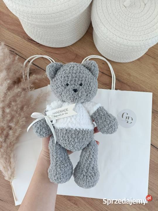 Szydełkowy miś Wrocław