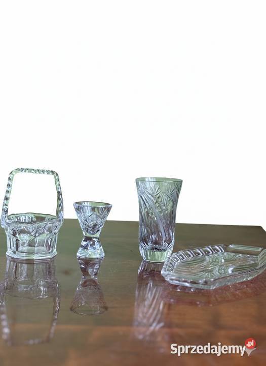 Kryształowa zastawa Porcelana i szkło małopolskie Proszowice