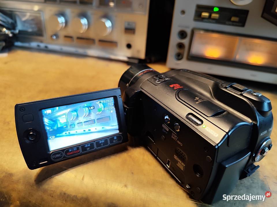 cyfrowa kamera Canon HG20 HDD 60GB Kamery Mosty