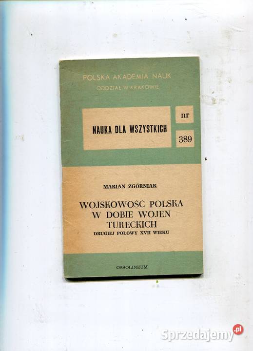 Wojskowość polska w dobie wojen tureckich miękka Szczecin