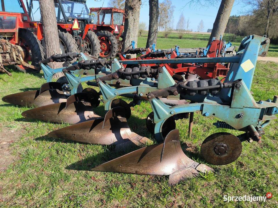 Pług Kverneland AD 85 Overum Agrolux Fiskars nieuszkodzony Korycin