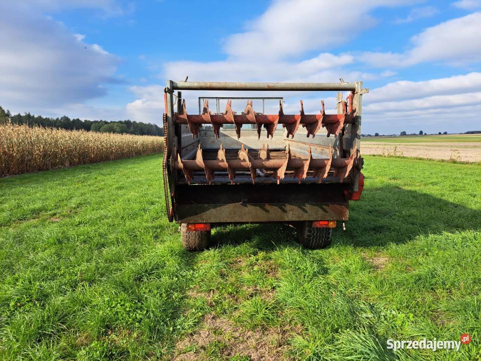 Rozrzutnik Obornika Cynkomet N22143 6t ROLNIKA Metal-Fach Rozrzutniki obornika mazowieckie Żelechów