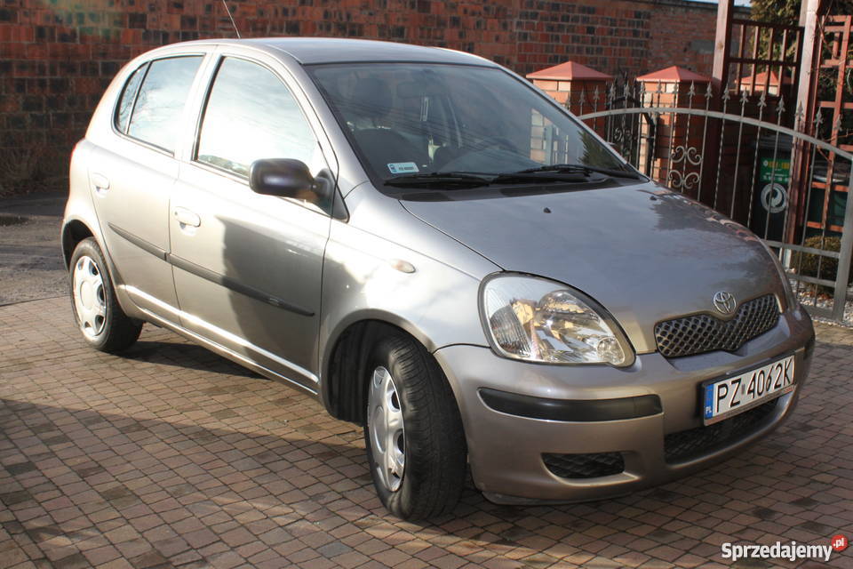 Toyota Yaris 5d 10 klima ABS CD wspomaganie kierownicy wielkopolskie Luboń