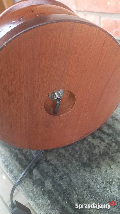 Lampa Lampka drewniana Nocna stołowa gabinetowa zachodniopomorskie Gawroniec