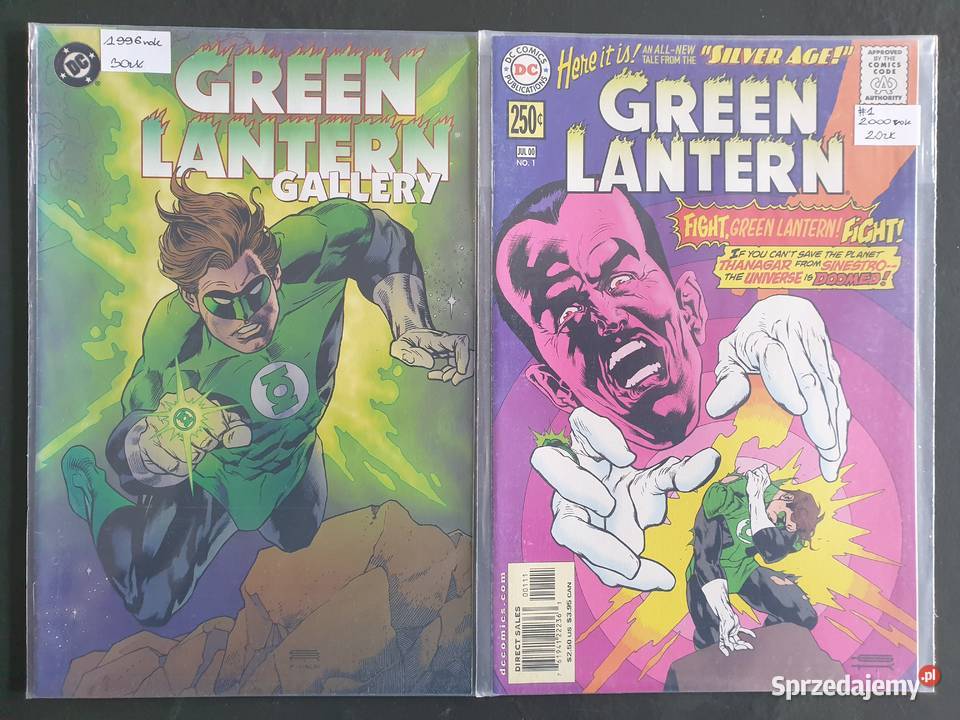 Green Lantern zestaw 13 oryginalnych komiksów DC Gdynia