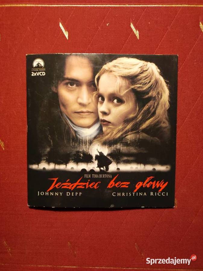 1999 Płyta CD dvd film Jeździec bez głowy Sleepy