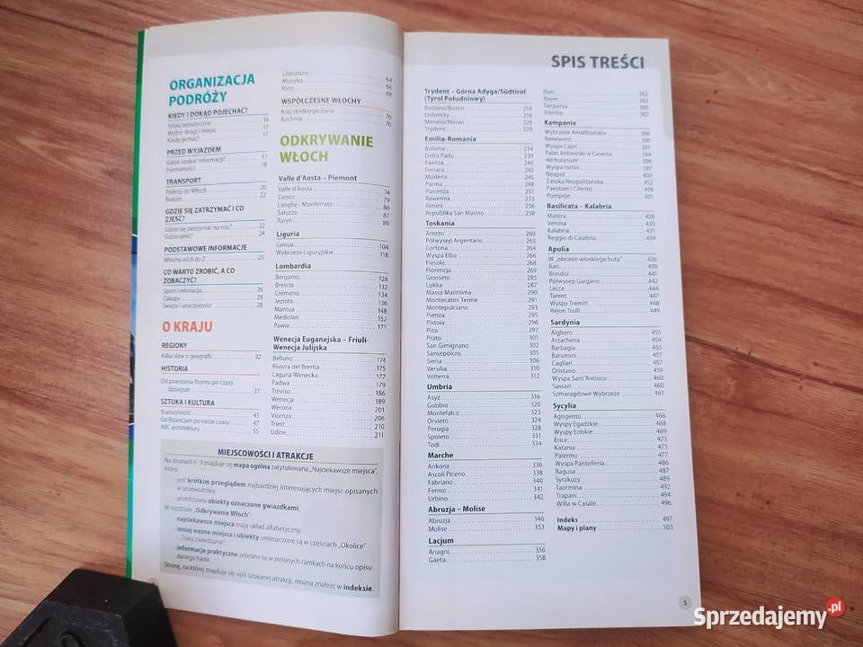 przewodnik turystyczny Włochy sprzedam