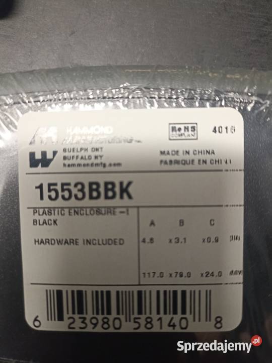 Obudowy Hammond różne wymiary mazowieckie Warszawa