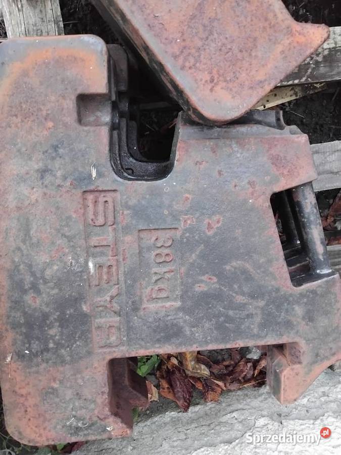 Obciążniki Steyr 9 sztuk Napole