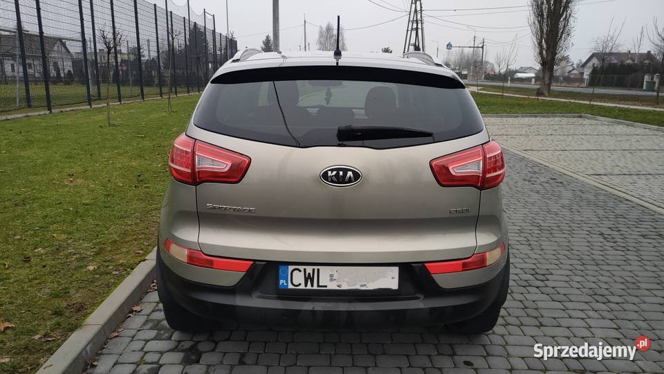 Tanio Kia Sportage 17 CRDi 2010r Salon Nowe OC i nieuszkodzony Włocławek sprzedam
