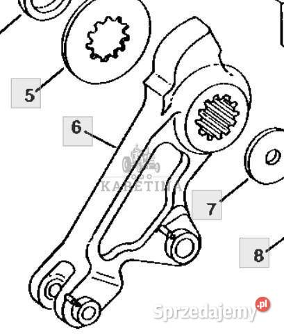 John Deere 7600 7700 7800 Ramię Podnoszące Prawe Jastrzębniki