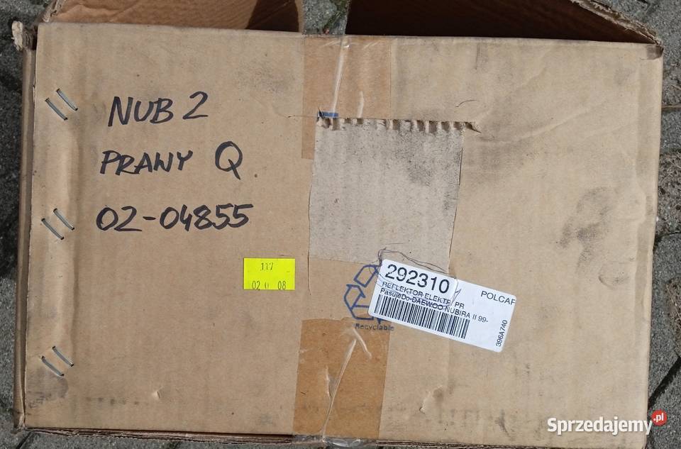 Reflektor prawy Daewoo Nubira II 292310 Lampy przednie Łódź