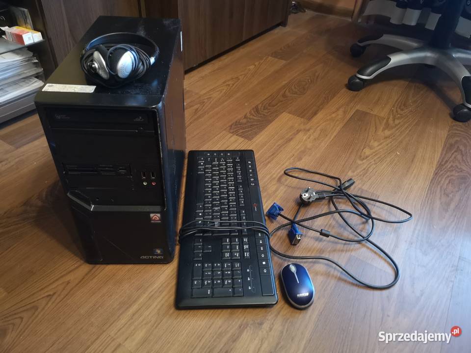 Komputer Dual Core 28 Ghz 2CpusE5500 Monitor Skomielna Biała