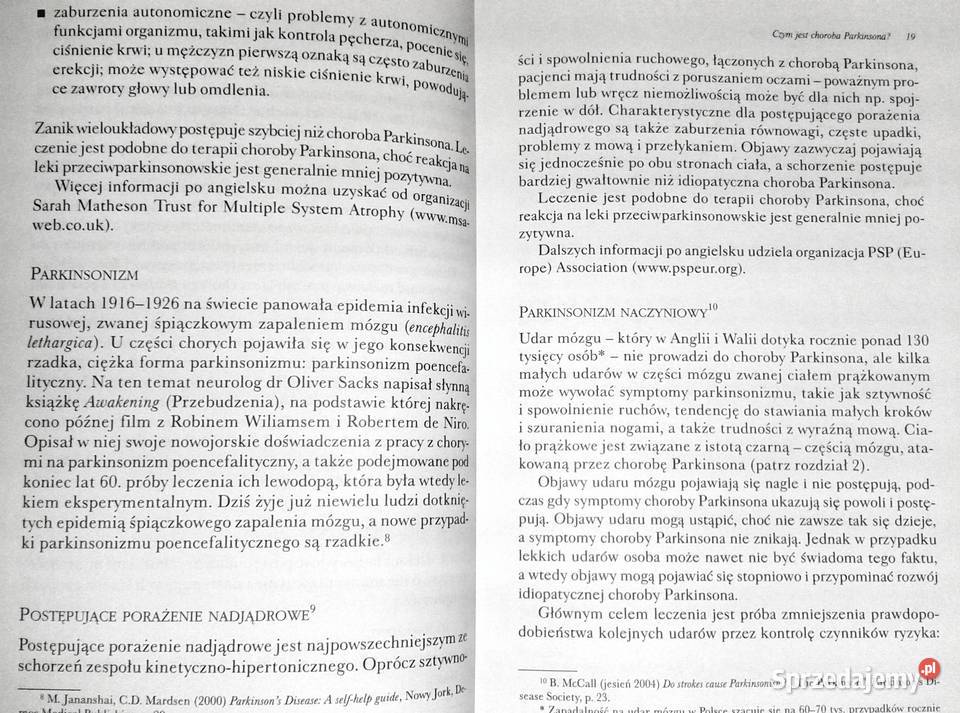 radzić sobie z chorobą Parkinsona Bridget Chełm