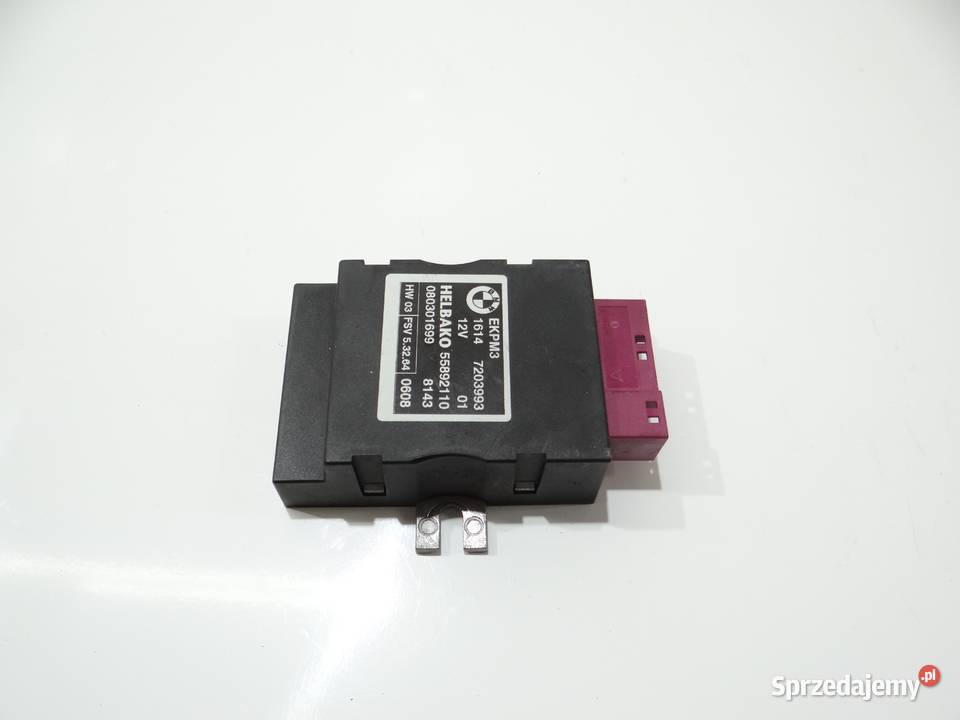 STEROWNIK POMPY PALIWA BMW E60 E90 30D 7203993 Strzyżewice