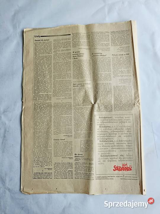 Tygodnik Solidarność 11 numerów z rocznika 1981 pomorskie Gdynia