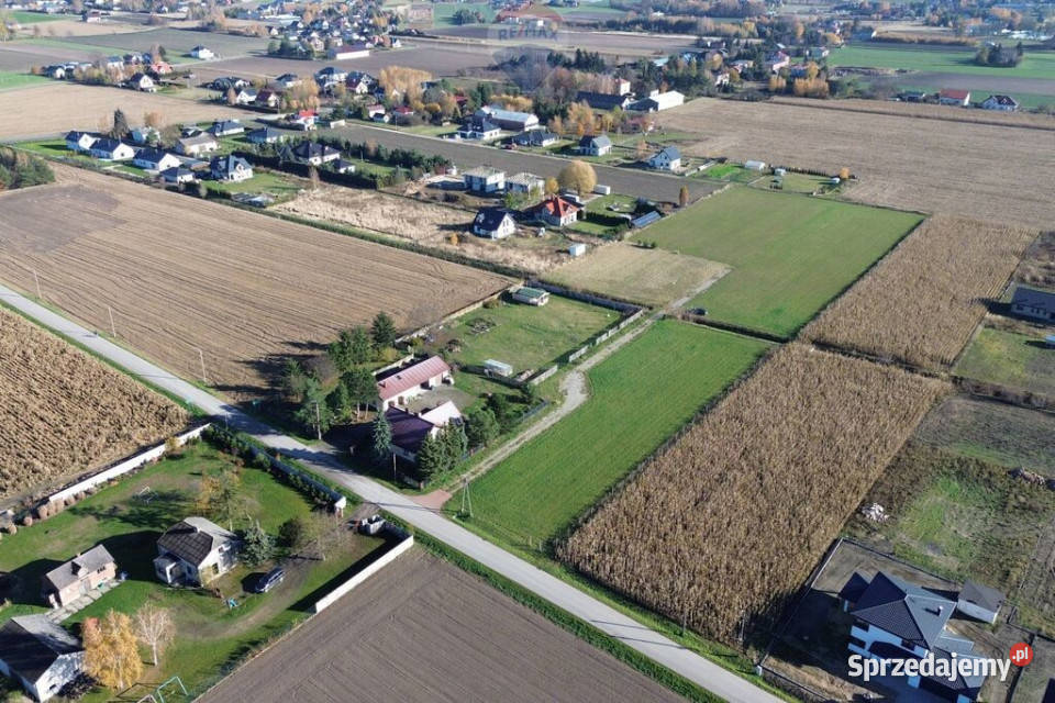 Działka budowlana 1774m2 MPZP Konstantów Błonie