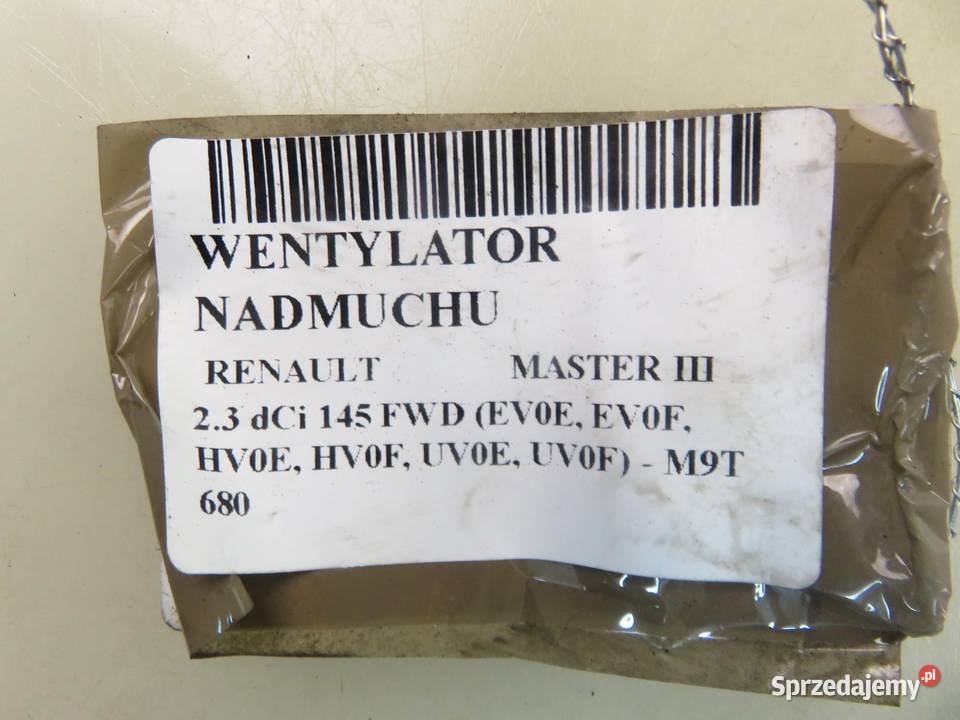 DMUCHAWA RENAULT MASTER III 5F2130100