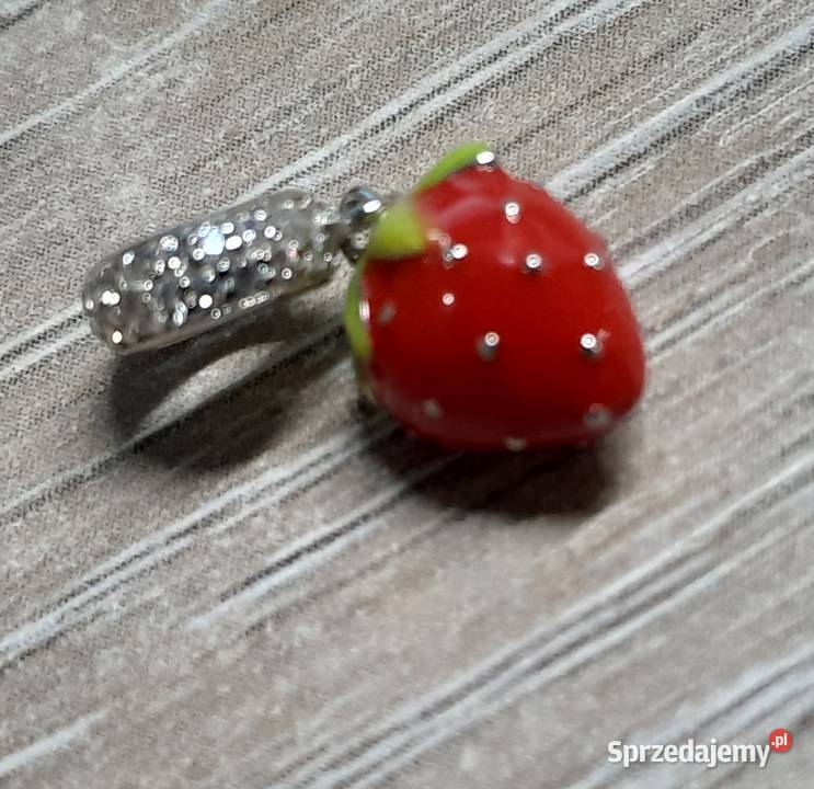 Pandora Charm Moments zawieszka truskawka mazowieckie