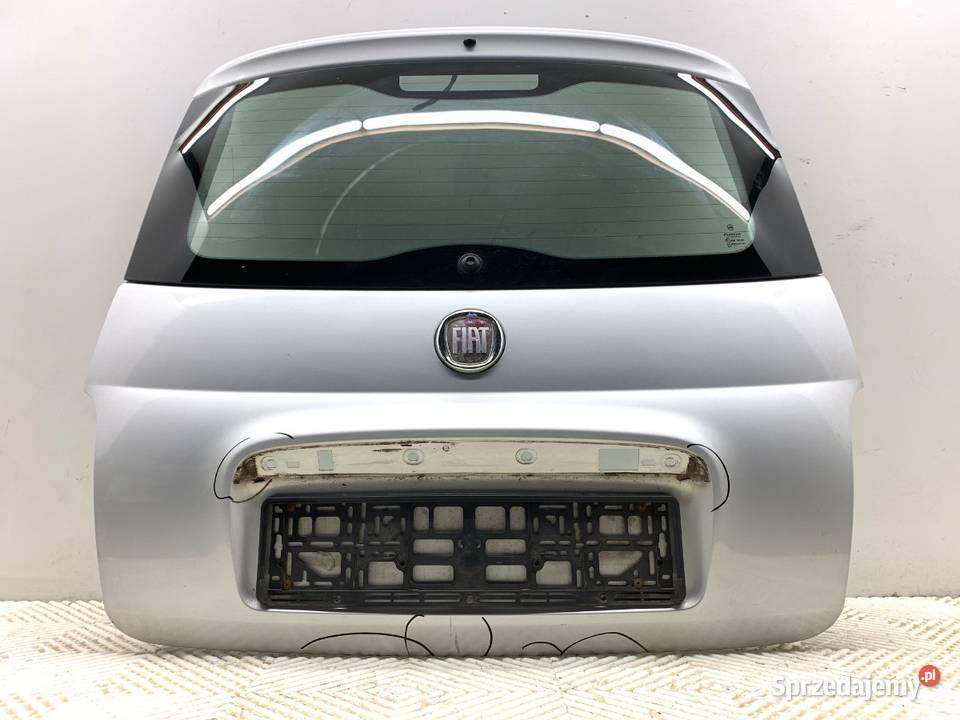 KLAPA TYŁ FIAT 500 Hatchback SREBRNY TYLNA podkarpackie