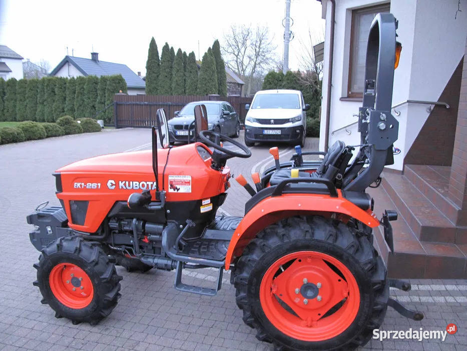 Mini Traktorek Kubota EK1261 4X4 26 Wspomaganie Międzyrzec Podlaski sprzedam