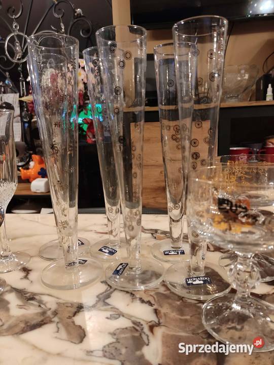 lampki kieliszki szkło krystał Gorzów Wielkopolski