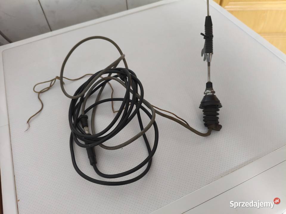 antena samochodowa FM długość 100 z czasów PRL mazowieckie Sulejówek