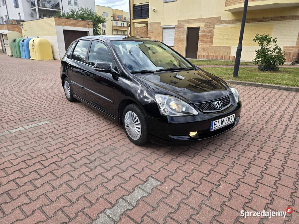Honda Civic 14 z gazem 2005 długie opłaty 208000km Łódź