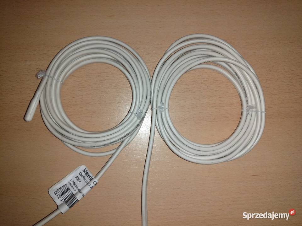 Kabel grzejny przewód grzewczy 150W 3m 230V Chojnice
