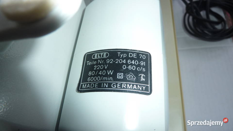 Niemiecka profesjonalna maszyna do szycia PFAFF Łódź