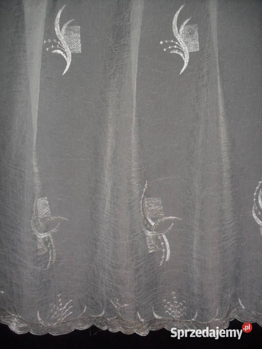 firana gotowa woal krem haft 260 x 210 Wrocław