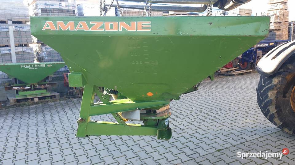 Rozsiewacz nawozów dwutarczowy Amazone X 902 Rozsiewacze nawozów Tarnogród