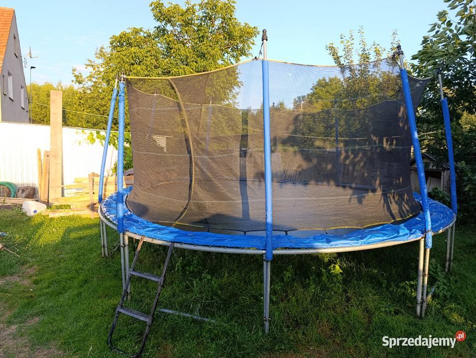 Trampolina duża Wrocław sprzedam