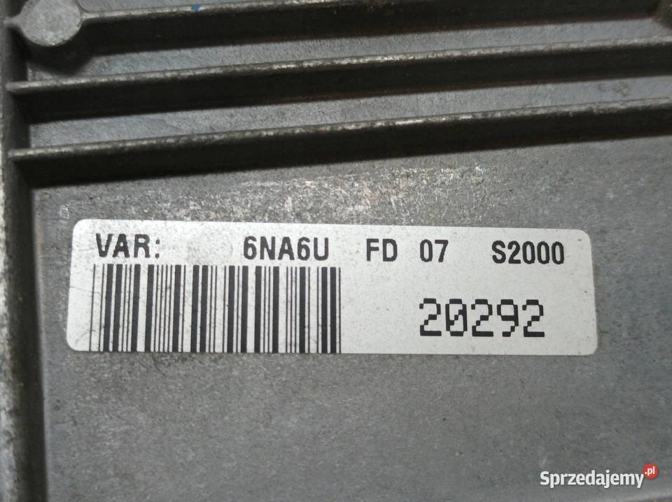 STEROWNIK SILNIKA 9642191780 9632727280 Citroen osobowe sprzedam