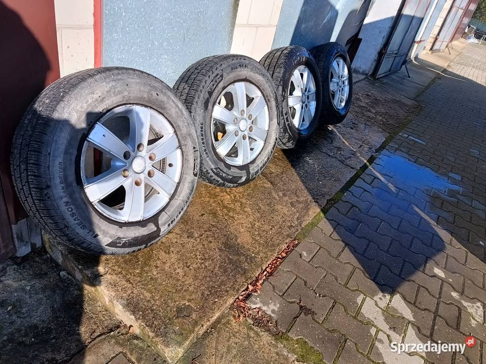 Felgi aluminiowe koła opony wielosezonowe Wołoskowola