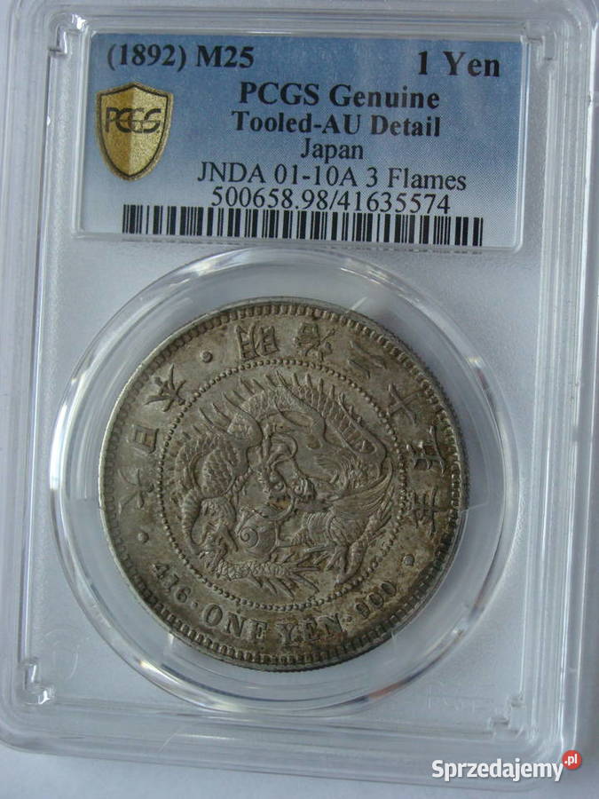 Japonia 1 YEN 1892 Żukowo
