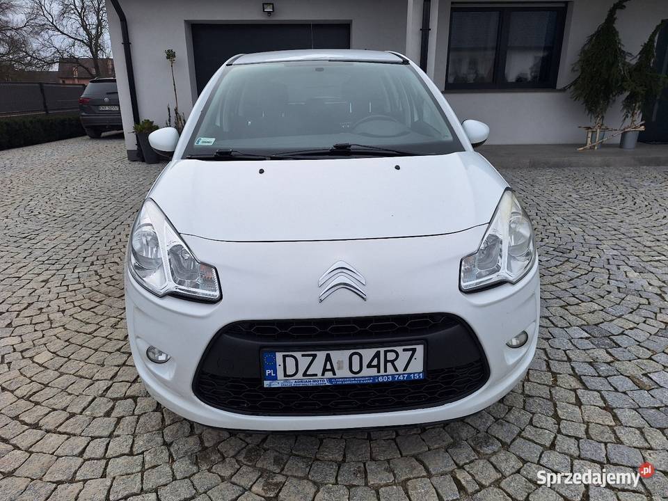 Citroen C3 14 HDI 68 2012r CD dolnośląskie Ząbkowice Śląskie sprzedam