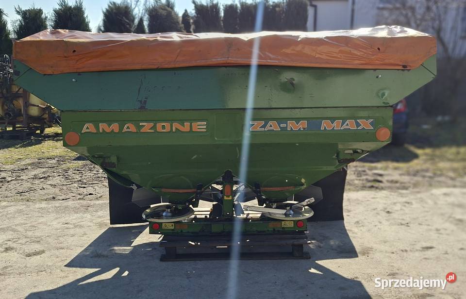 Rozsiewacz nawozu Amazone ZAM Rozsiewacze nawozów Sieradz sprzedam