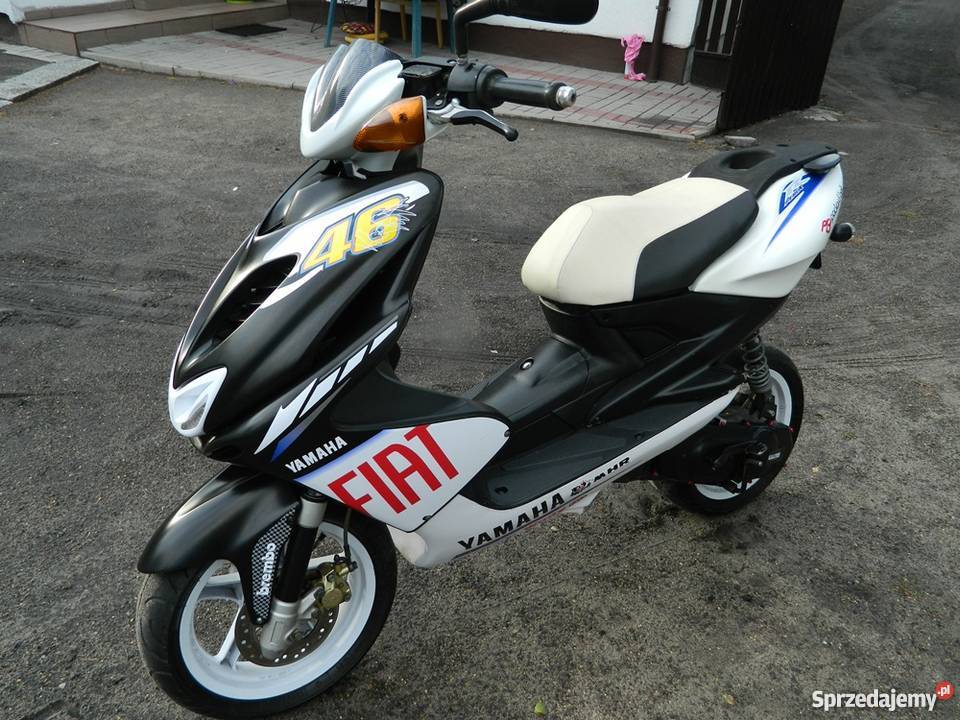 Yamaha Aerox MBK Nitro VR46 Valentino Rossi Fiat Rok produkcji 2006 Pleszew