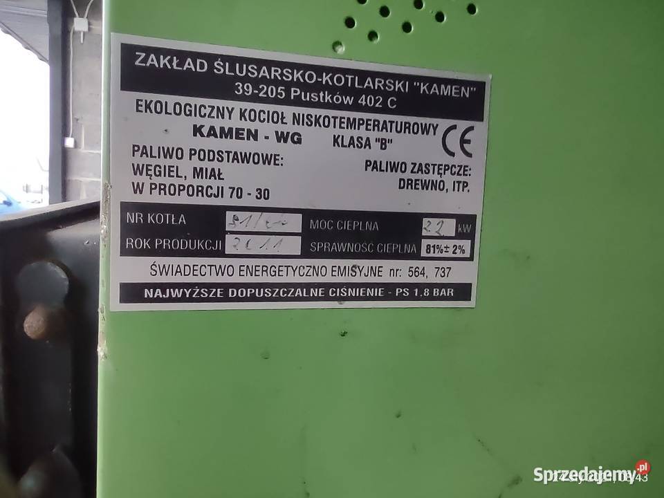 Piec co kocioł Kamen WG 22kW Jeżów sprzedam