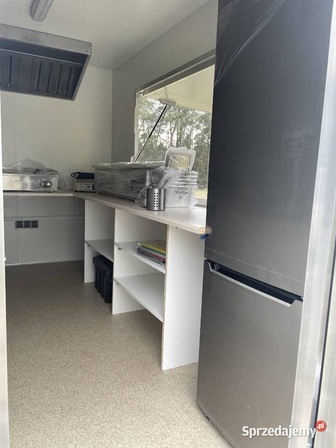 Przyczepa gastronomiczna 35m burgery NOWA sprzedam