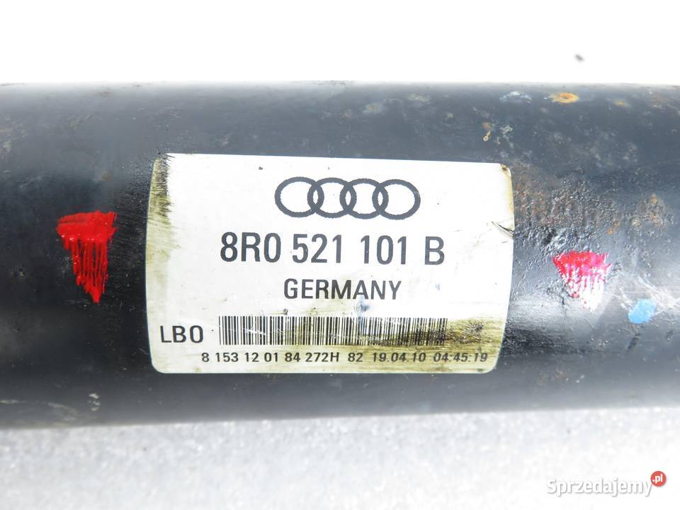 WAŁ NAPĘDOWY AUDI Q5 30 TDI 8R0521101B małopolskie