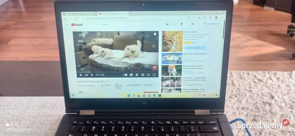 Szybki Laptop HP Dysk SSD I58 GB RAM Dotykowy