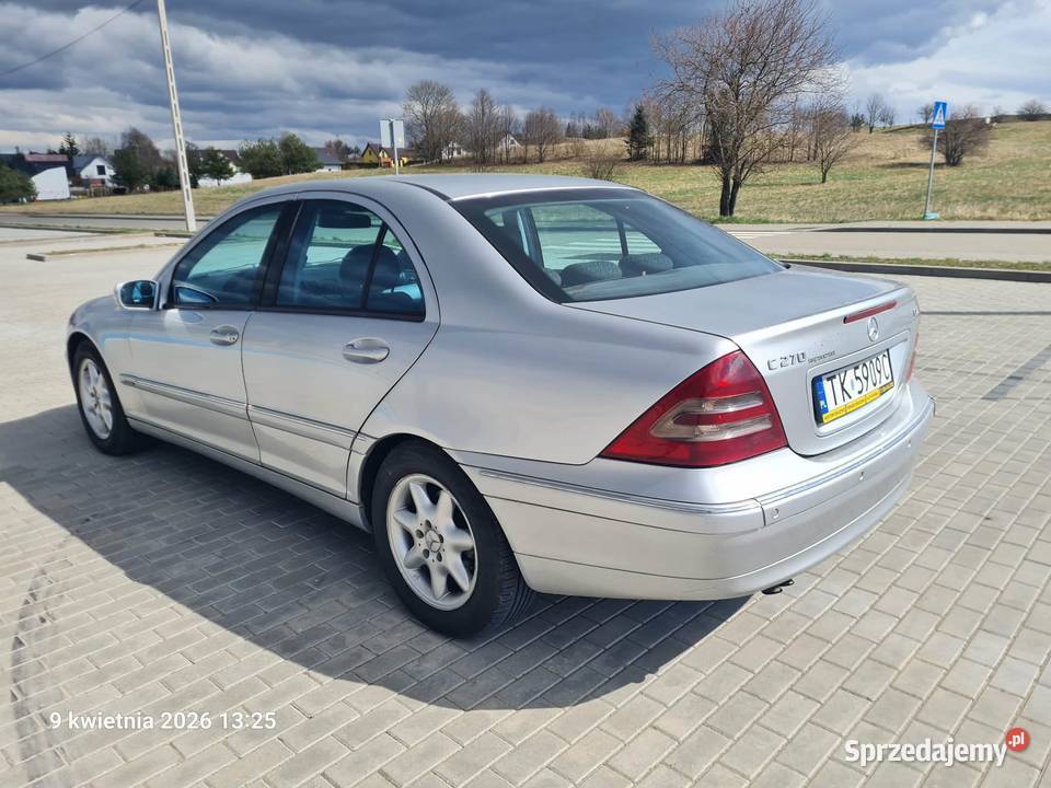 MERCEDES C270 automat ładny stan 2002r 220000km podlaskie Grajewo sprzedam