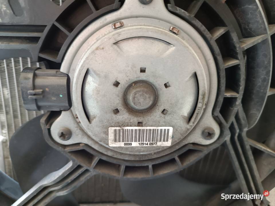 Wentylator chłodnicy peugeot 2008 16 Bluehdi Turek