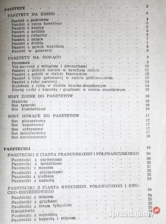 Pasztety paszteciki kanapki Helena Chełm sprzedam