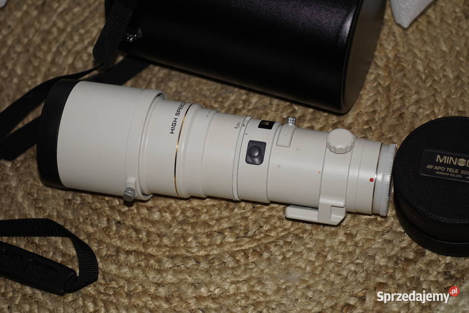 Obiektyw Minolta AF Apo Tele 300mm f4 Obiektywy Bielsko-Biała