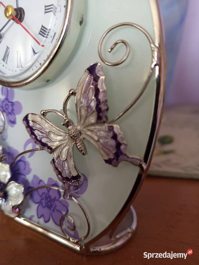 Prezent na Walentynki Zegar oprawa w szkłobogato Warszawa