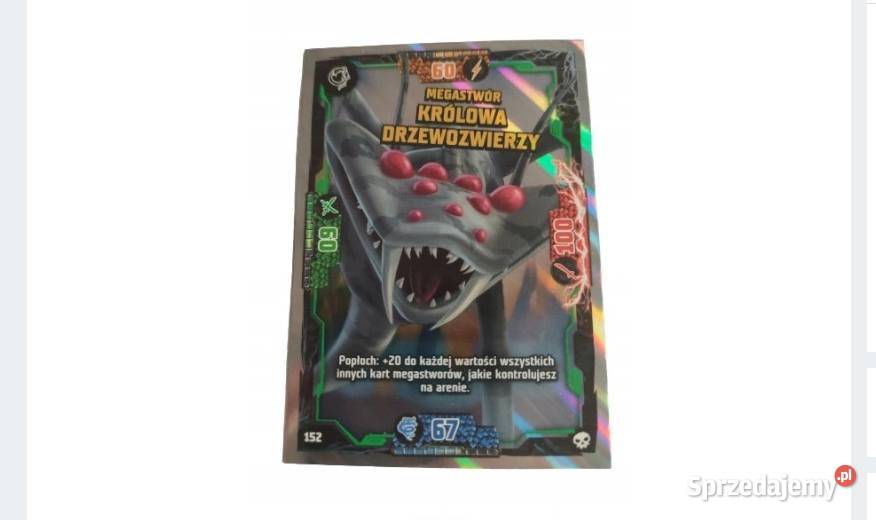 KARTA LEGO NINJAGO Seria 6 Numer 152 Szczecin